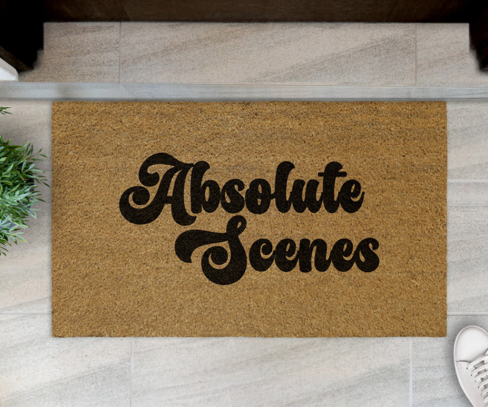 'Absolute Scenes' Aussie Slang Doormat 75x45cm